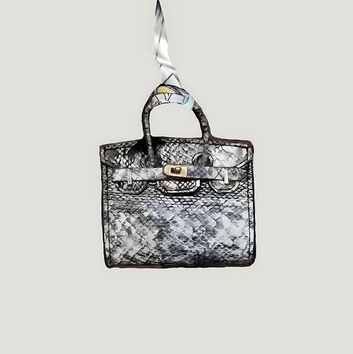 BURKIN SNAKESKIN INSPIRED BAG CHARMS - Lozeli